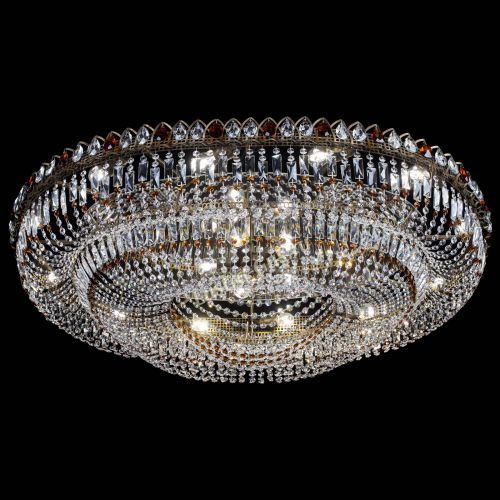 Люстра Кольцо Овал №17 под бронзу чайная в Магнитогорске Гусь Хрустальный