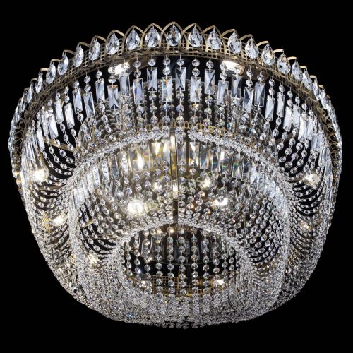 Люстра Кольцо Овал №17 под бронзу в Магнитогорске Гусь Хрустальный