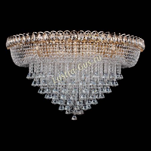 Люстра Кольцо Пирамида Конус 1000 мм в Магнитогорске Гусь Хрустальный