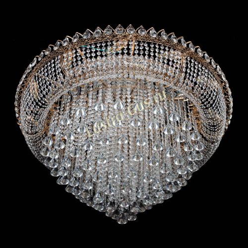 Люстра Кольцо Пирамида Конус 1000 мм в Магнитогорске Гусь Хрустальный