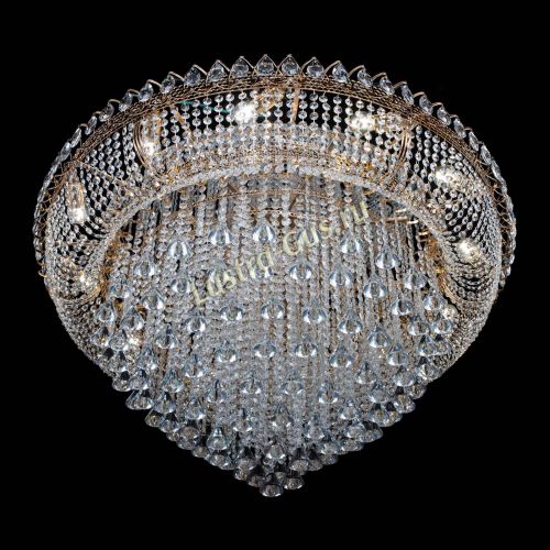 Люстра Кольцо Пирамида Конус 1000 мм в Магнитогорске Гусь Хрустальный