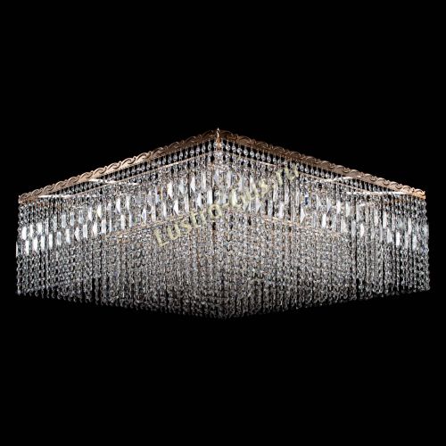 Люстра Квадрат 800 мм в Магнитогорске Гусь Хрустальный