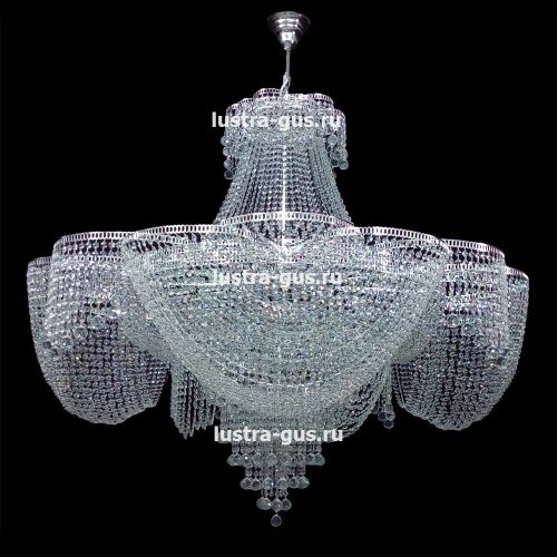 Люстра Лотос Пион в Магнитогорске Гусь Хрустальный