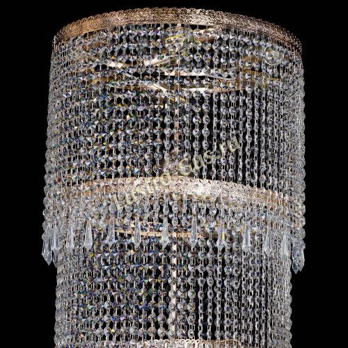 Люстра Милан каскад карандаш в Магнитогорске Гусь Хрустальный