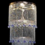 Люстра Милан каскад шар фиолетовый в Магнитогорске