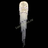 Люстра Милан каскад шар синий в Магнитогорске