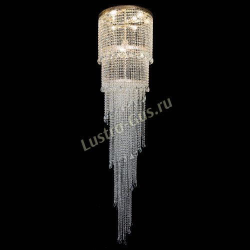 Люстра Милан каскад журавлик в Магнитогорске Гусь Хрустальный