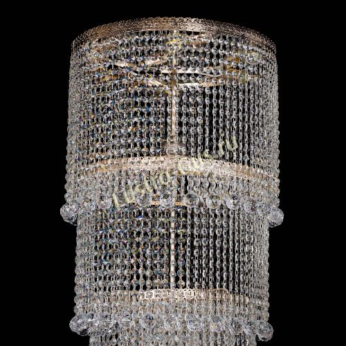 Люстра Милан каскад в Магнитогорске Гусь Хрустальный