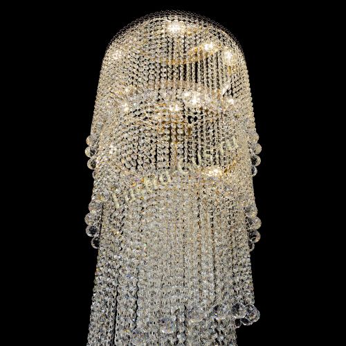 Люстра Милан каскад в Магнитогорске Гусь Хрустальный