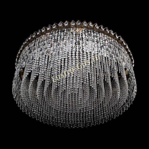 Люстра Октава большая №12 под бронзу в Магнитогорске Гусь Хрустальный