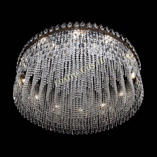 Люстра Октава большая №12 под бронзу в Магнитогорске Гусь Хрустальный