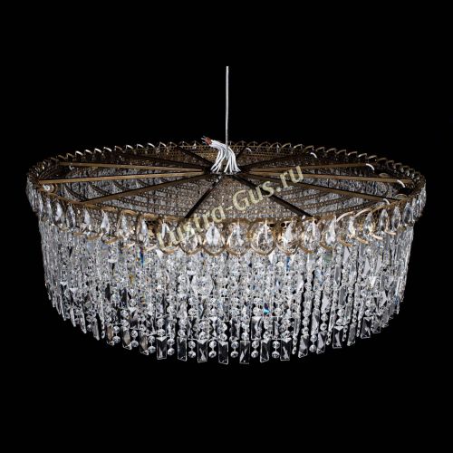 Люстра Октава большая №12 под бронзу в Магнитогорске Гусь Хрустальный