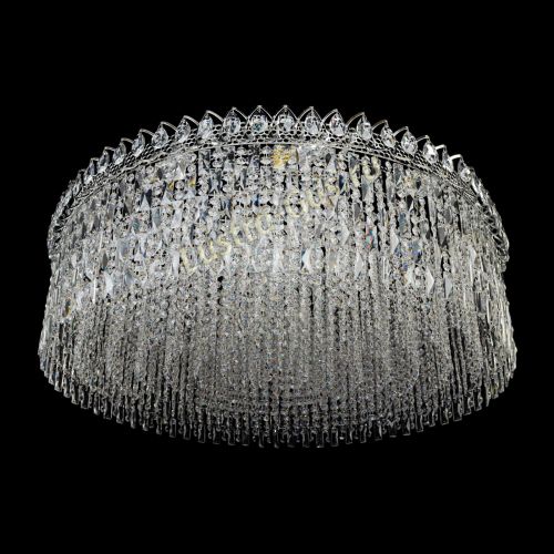 Люстра Октава большая 12 ламп в Магнитогорске Гусь Хрустальный