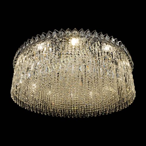 Люстра Октава большая 12 ламп в Магнитогорске Гусь Хрустальный