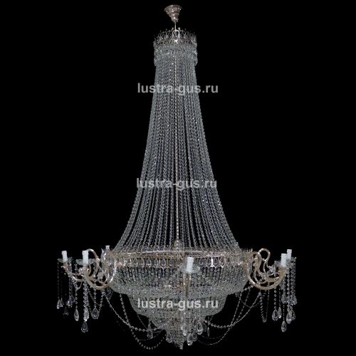 1600х2500 24 лампы, Люстры Гусь Хрустальный