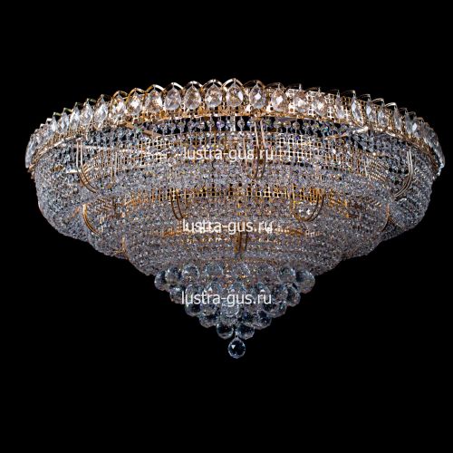 Люстра Пирамида каскадная в Магнитогорске Гусь Хрустальный