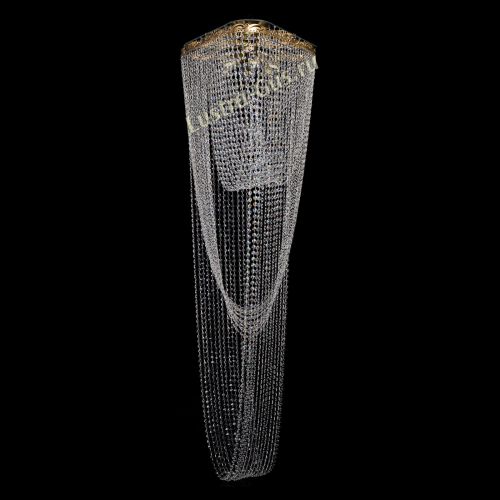 Люстра Прага каскад в Магнитогорске Гусь Хрустальный