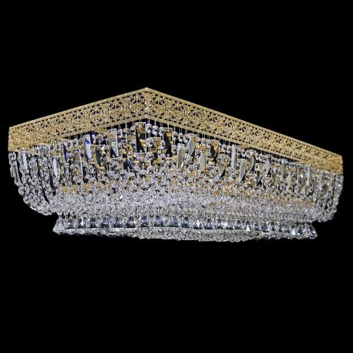 Люстра Прямоугольник Италия №8 в Магнитогорске Гусь Хрустальный