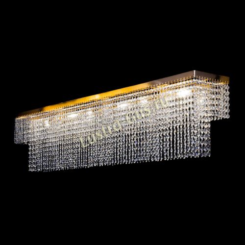 Люстра Прямоугольник Капель в Магнитогорске Гусь Хрустальный