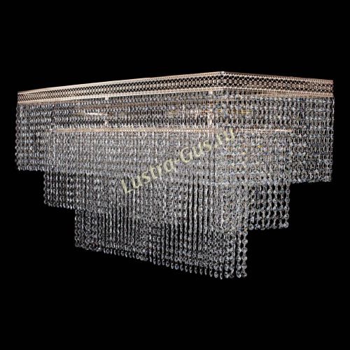 Люстра Прямоугольник Венеция №8 в Магнитогорске Гусь Хрустальный