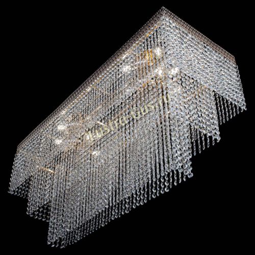 Люстра Прямоугольник Венеция №8 в Магнитогорске Гусь Хрустальный