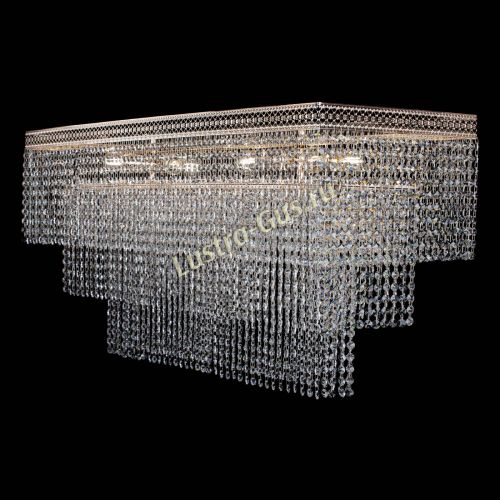 Люстра Прямоугольник Венеция №8 в Магнитогорске Гусь Хрустальный