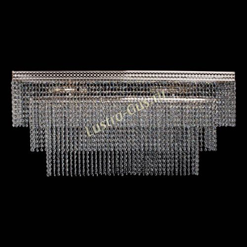 Люстра Прямоугольник Венеция №8 в Магнитогорске Гусь Хрустальный