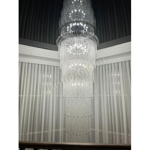 Люстра Русская Красавица в Магнитогорске Гусь Хрустальный