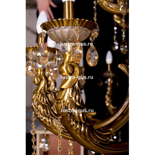 Люстра Венера № 30 в Магнитогорске Гусь Хрустальный