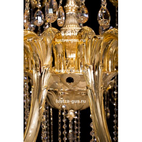 Люстра Венера золото № 30 в Магнитогорске Гусь Хрустальный