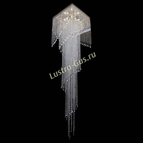 Люстра Венеция Квадрат спираль в Магнитогорске Гусь Хрустальный