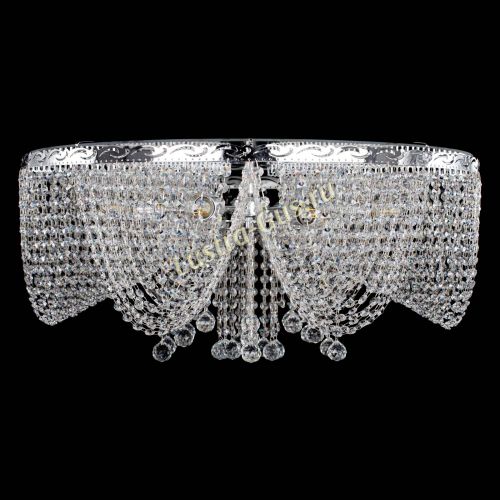 Люстра Виктория шар большая в Магнитогорске Гусь Хрустальный