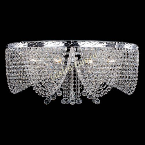 Люстра Виктория шар большая в Магнитогорске Гусь Хрустальный