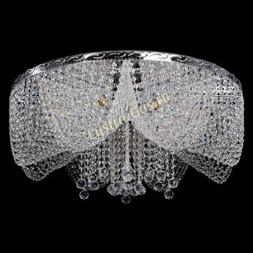 Люстра Виктория шар большая в Магнитогорске Гусь Хрустальный