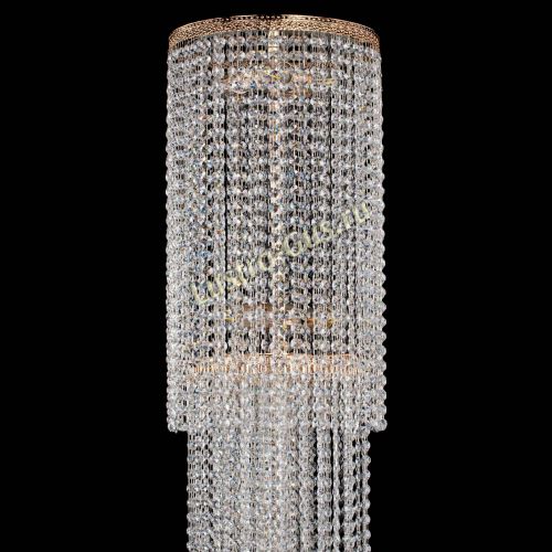 Люстра Винтаж Каскад №7 в Магнитогорске Гусь Хрустальный