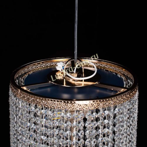 Люстра Винтаж Каскад №7 в Магнитогорске Гусь Хрустальный