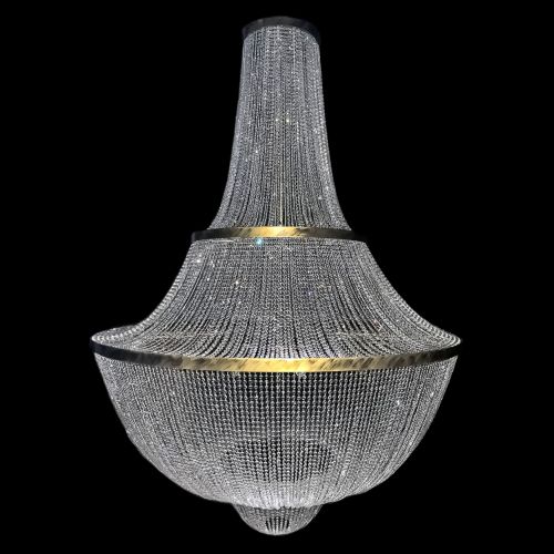 Люстра Водопад №36 под бронзу в Магнитогорске Гусь Хрустальный