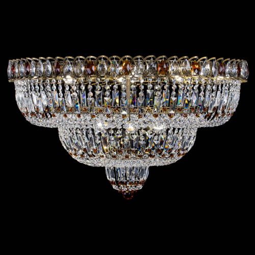 Люстра Водопад Обтикон №15 под бронзу чайная в Магнитогорске Гусь Хрустальный