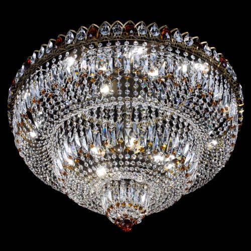 Люстра Водопад Обтикон №15 под бронзу чайная в Магнитогорске Гусь Хрустальный