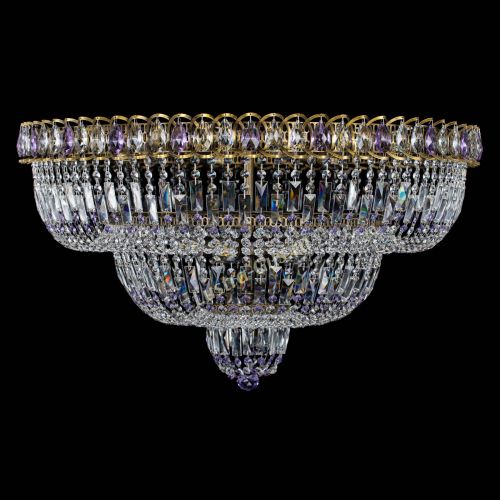 Люстра Водопад Обтикон №15 под бронзу фиолетовая в Магнитогорске Люстра Водопад Обтикон №15 под бронзу фиолетовая в Магнитогорске