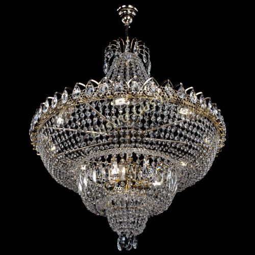 Люстра Водопад с подвесом №11 в Магнитогорске Гусь Хрустальный