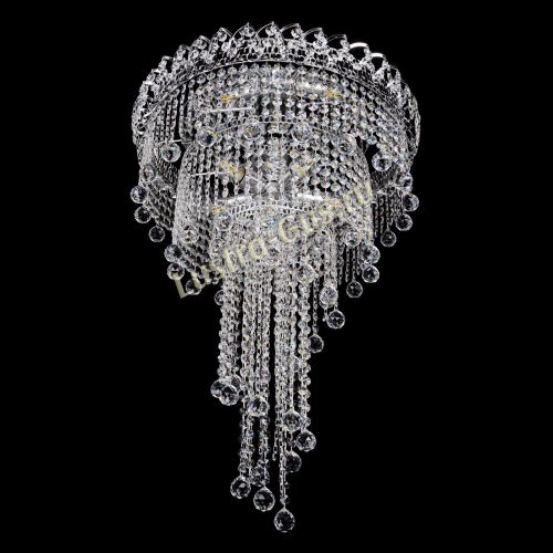 Люстра Водопад Винтаж 5 ламп в Магнитогорске Гусь Хрустальный