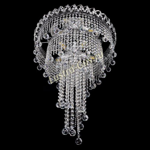 Люстра Водопад Винтаж 5 ламп в Магнитогорске Гусь Хрустальный