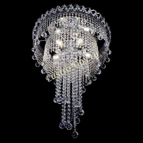 Люстра Водопад Винтаж 5 ламп в Магнитогорске Гусь Хрустальный