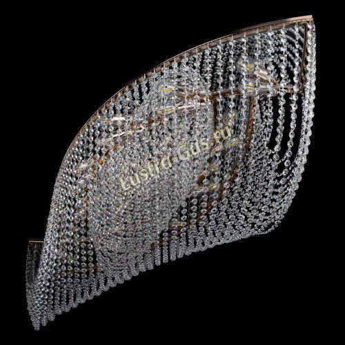 Люстра Хрустальная Волна №14 в Магнитогорске Гусь Хрустальный