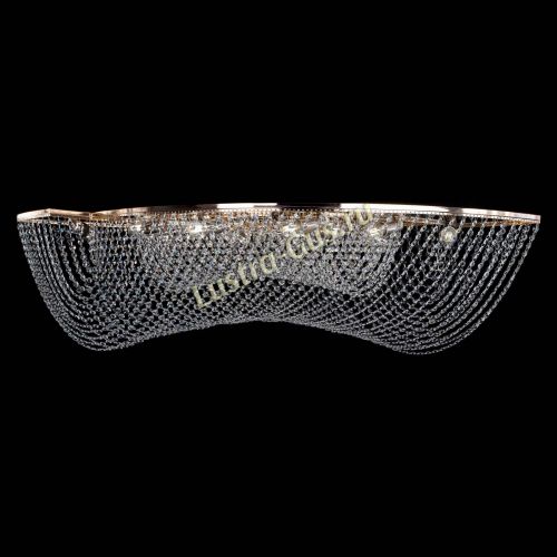 Люстра Хрустальная Волна №14 в Магнитогорске Гусь Хрустальный