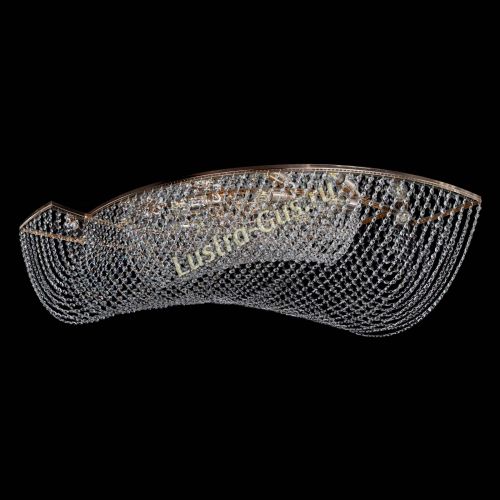 Люстра Хрустальная Волна №14 в Магнитогорске Гусь Хрустальный