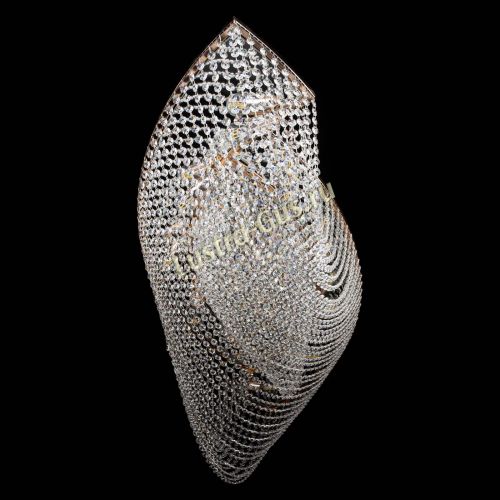 Люстра Хрустальная Волна №14 в Магнитогорске Гусь Хрустальный