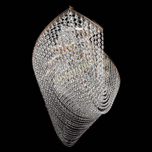 Люстра Хрустальная Волна №14 в Магнитогорске Гусь Хрустальный