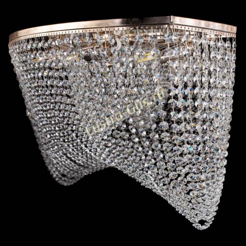 Люстра Хрустальная Волна №14 в Магнитогорске Гусь Хрустальный